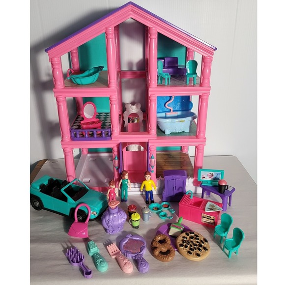 Playskool Dollhouse Family Car Furniture Figures Accessories Lot - Picture 2 of 8